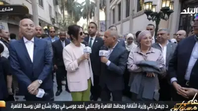 وزيرة الثقافة: توسيع تجربة شارع الفن إلى الكوربة وأسوان والإسكندرية