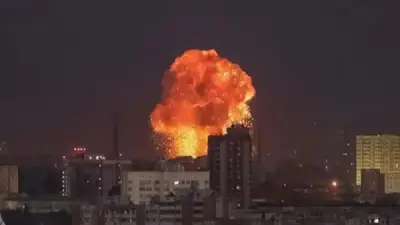 انفجارات تهز كييف والتأهب الجوي في عموم أوكرانيا