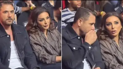 أحمد عز وأنغام يظهران معًا بالأهرامات بعد سنوات من الانفصال