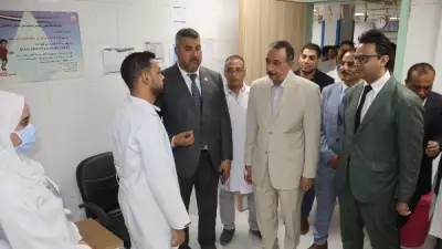 محافظ سوهاج يتفقد مستشفى دار السلام لمتابعة الخدمات الطبية قبل العيد