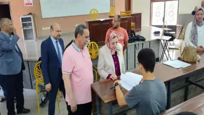نائب رئيس جامعة بنها تتفقد امتحانات كليتي العلوم والحاسبات والذكاء الاصطناعي