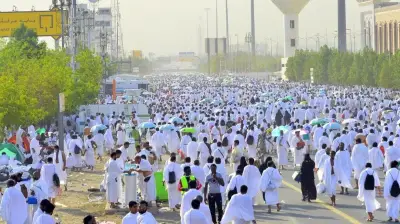 السعودية تعلن اكتمال وصول ضيوف الرحمن إلى مشعر منى