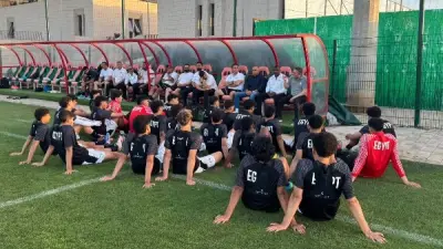 منتخب الناشئين يستأنف تدريباته لمواجهة تنزانيا في نصف نهائي أمم أفريقيا