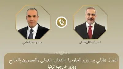 وزير الخارجية يبحث مع نظيره التركي جهود خفض التصعيد الإقليمي