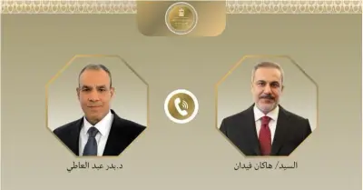 وزير الخارجية يبحث مع نظيره التركي جهود خفض التصعيد الإقليمي