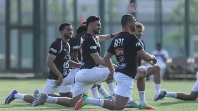 شاهد لقطات من تدريبات منتخب مصر استعدادًا لودية روسيا