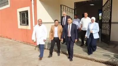 محافظ القليوبية يتفقد مجزر كفر سعد في أول أيام عيد الأضحى