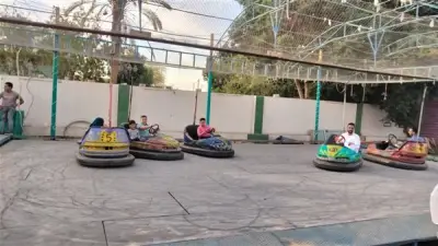 إقبال كبير للأطفال والشباب على الملاهي بالوادي الجديد في عيد الأضحى