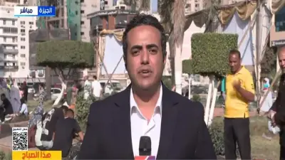 المصريون والجاليات العربية يحتفلون بعيد الأضحى في شوارع المهندسين