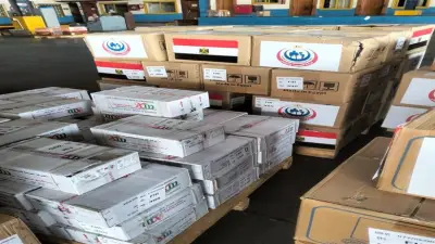 مصر ترسل شحنة أدوية ومستلزمات طبية للكونغو وأوغندا لمواجهة الإيبولا