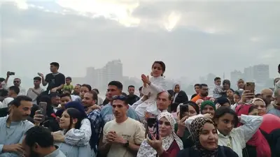 أهالي الغربية يحتفلون بعيد الأضحى على كورنيش زفتى النيل