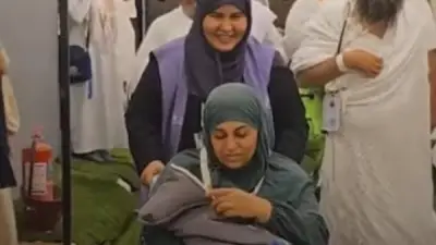 ولادة طفل على جبل عرفات في مشهد إنساني يثير تفاعلًا واسعًا
