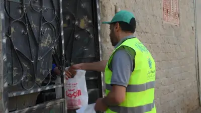 استكمال نحر وتوزيع لحوم الأضاحي على الأسر الأولى بالرعاية في الأقصر