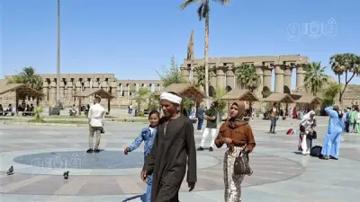 أجواء أسرية في أحضان التاريخ: مظاهر احتفالات ثاني أيام عيد الأضحى بالأقصر