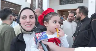 أجواء استثنائية في العلمين الجديدة.. فرحة العيد من مسجد نور العلمين