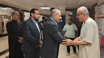 رئيس جامعة أسوان يتفقد المستشفيات الجامعية ويطمئن على المرضى في عيد الأضحى