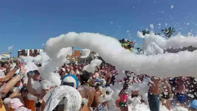مهرجان الفوم على شواطئ الغردقة في ثالث أيام عيد الأضحى