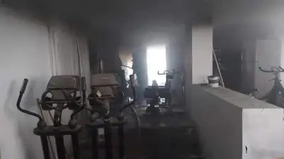 مالك صالة جيم بمدينة نصر ينفي الاتهامات بعد حريق مدمر