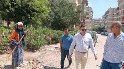 تدخل فوري لنائب محافظ بورسعيد لرفع تجمعات المياه بالضواحي