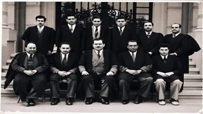 صورة نادرة لعلي مشرفة مع كبار علماء كلية العلوم بالقاهرة في ذكرى المئوية
