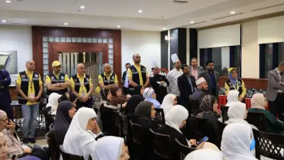 رئيس بعثة حج الجمعيات الأهلية يشهد احتفالية نجاح موسم الحج