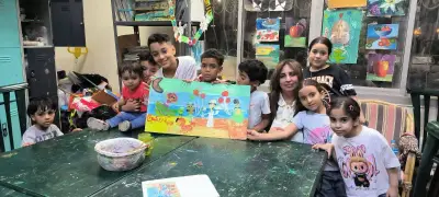 مكتبة الشيخ زايد الثقافية تنظم ورشة فنون تشكيلية للأطفال