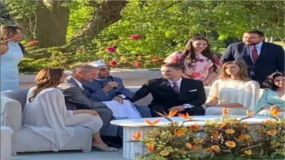 تامر هجرس يكرر مشهد «جوازة توكسيك» في عقد قران ابنته تمارا