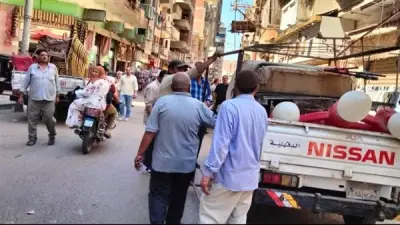 رئاسة ميت غمر تواصل حملاتها المكبرة لإزالة الإشغالات والتلوث السمعي