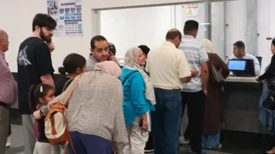 إقبال كثيف من المواطنين على مونوريل شرق النيل في آخر أيام عيد الأضحى