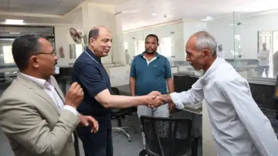 محافظ المنيا يتفقد مجمع خدمات تل بني عمران ضمن حياة كريمة