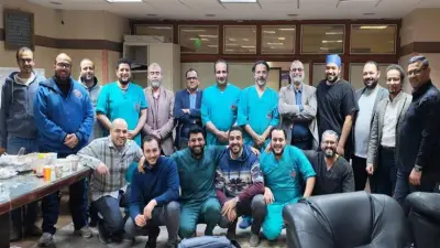 جراحة دقيقة تنقذ حياة طفل ليبي من ورم كبدي ضخم في المنوفية
