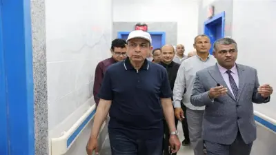 محافظ المنيا يتابع مشروعات قطاع الصحة ضمن مبادرة حياة كريمة بديرمواس
