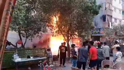 السيطرة على حريق في محل تسالي بالخصوص دون إصابات