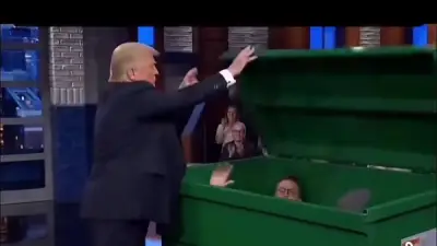 ترامب ينشر فيديو بالذكاء الاصطناعي احتجاجاً على مذيع CBS