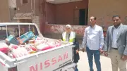 ضبط 1000 لتر مياه غازية منتهية الصلاحية في حملات تموينية بقنا