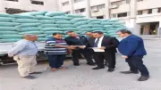 ضبط 11 طن دقيق بلدي مدعم بالوراق قبل تهريبها للسوق السوداء