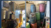 ضبط مصنع زيوت غير مرخص بحوزته 11 طن منتجات مجهولة المصدر في القاهرة