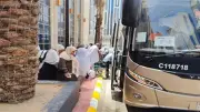 1200 أتوبيس سياحي تتوجه إلى مقار إقامة الحجاج استعداداً لصعيد عرفات