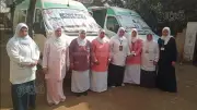 قافلة طبية مجانية تفحص وتعالج 1262 مريضًا في منشأة طاهر ببني سويف