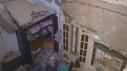 انهيار جزئي بعقار في محرم بك بالإسكندرية وقرار ترميم منذ 14 عامًا