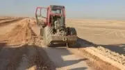 محور الخارجة سوهاج بطول 142 كم يقترب من الانتهاء بالوادي الجديد