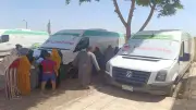 تقديم 1425 خدمة طبية مجانية لأهالي قرية دلقام بسمالوط ضمن حياة كريمة