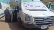 1711 خدمة طبية مجانية في قافلة حياة كريمة بقرية صفط الخمار بالمنيا