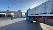 الهلال الأحمر يطلق قافلة زاد العزة 187 بـ 3725 طن مساعدات لغزة