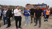 السيطرة على حريق مخازن أبو حوا بقليوب.. 19 سيارة إطفاء وخسائر بالملايين