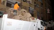 رفع 193 حالة إشغال بمنطقة الشادر القديم في أسوان خلال حملة مكبرة