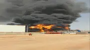 ارتفاع عدد مصابي حريق مصنعي البويات والكرتون بالعاشر من رمضان إلى 20 شخصًا