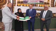 محافظ سوهاج يسلم 20 شيكا للفتيات المقبلات على الزواج بقيمة 400 ألف جنيه