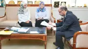 وزير العمل يوفر وظيفة لبطلة مصر راندا حسني في أقل من 24 ساعة