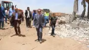 محافظ سوهاج يقود حملة مكبرة لإزالة التعديات بالمنشاة ضمن الموجة 29